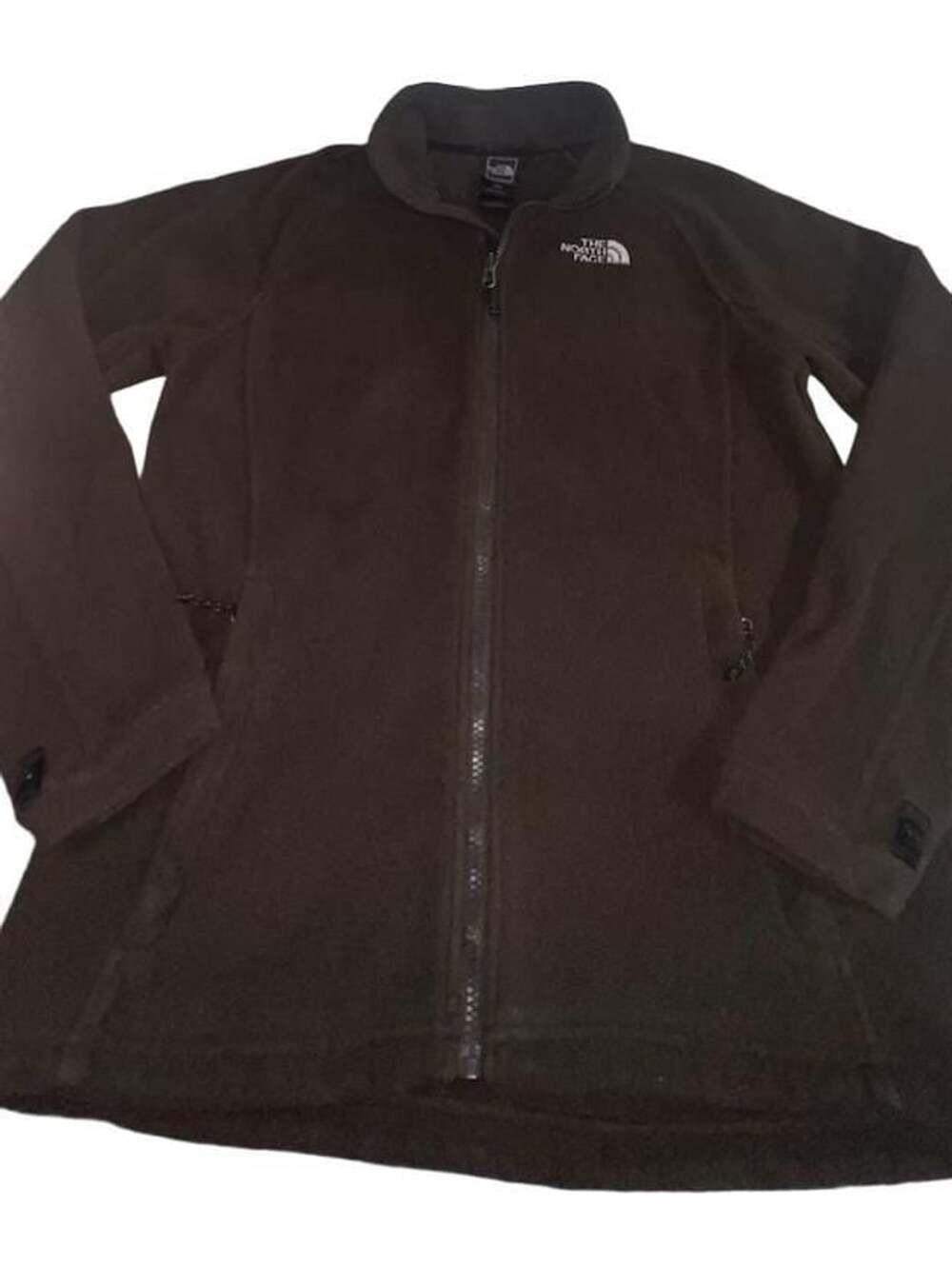 The North Face Women's Brown Full Zip Fleece Jacket Size M